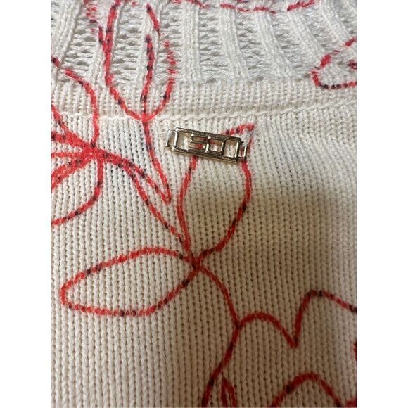 Gorgeous St. John Sport wool blend floral Tee, size P - Picture 8 of 8